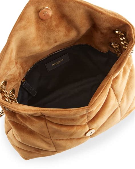 ysl puffer bag dupe|ysl loulou puffer suede.